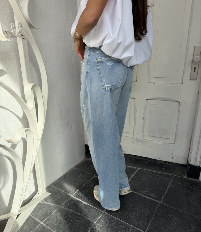 The Ripped Balloon Jeans W3837-1