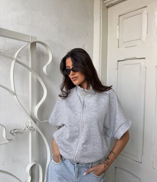 PRE- ORDER The Grey Zip Up Vest