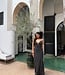 The Dotted Maxi Dress Black