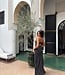 The Dotted Maxi Dress Black