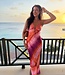 The Valencia Maxi Dress Pink