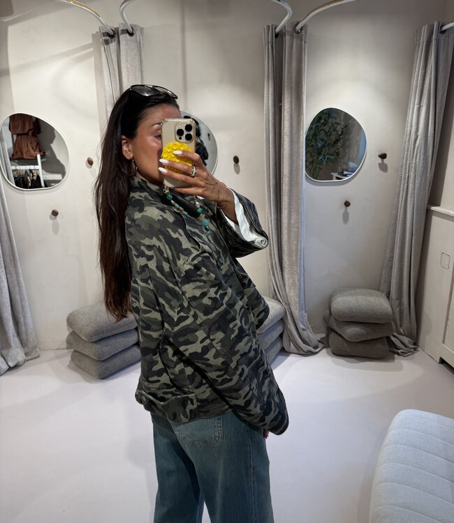 The Camouflage Oversized Jacket Do