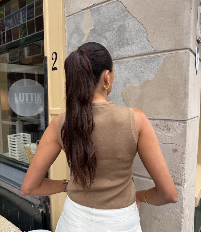 Charlotte Gilet Mocha