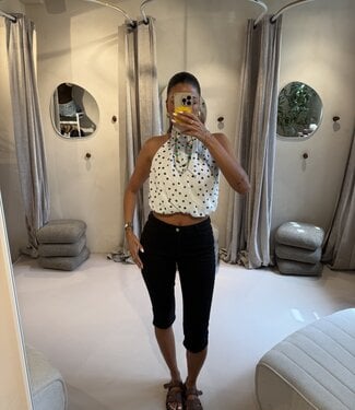 The Black Capri Trouser