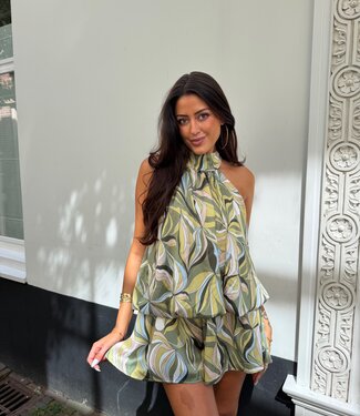 The Ibiza Olive Playsuit