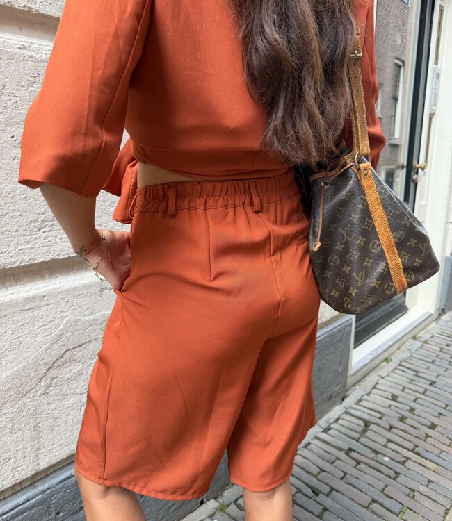 The Julie Set Terracotta