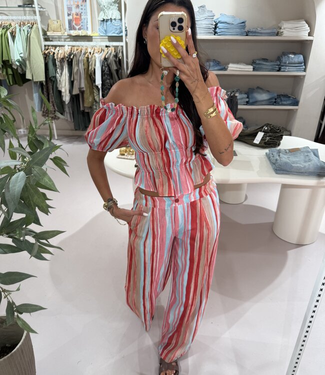 The Sorbet Striped Set
