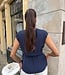 The Chic Lena Top Blue