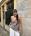 The Mila Lace Top Taupe