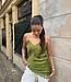 The Mila Lace Top  Green