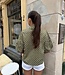 The Dotted Emma Blouse Green