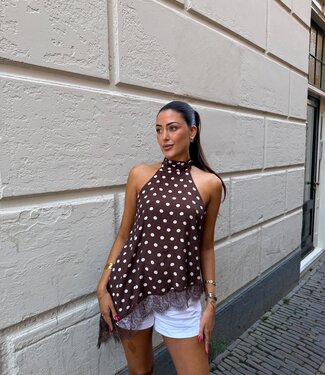 The Olivia Top Brown