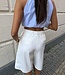 The White Pantalon Jort