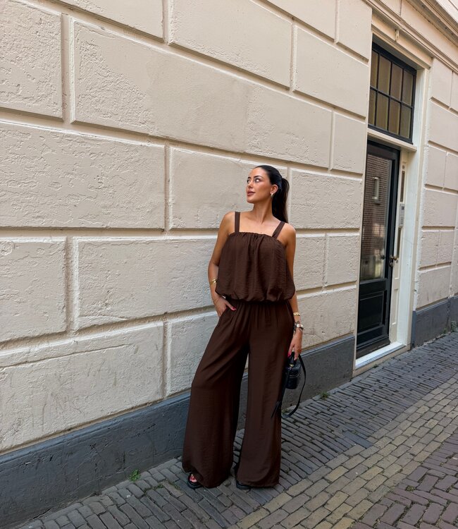 The Positano Set Chocolate Brown