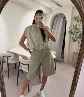 The Ambika Gilet Luisa Light Green