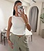 The Tank Top Studs Lizzy White