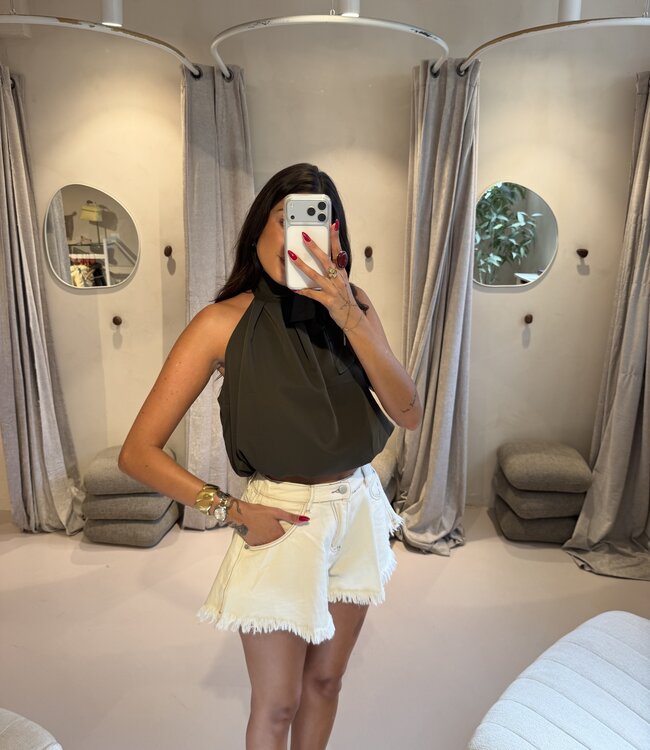 The Beige Luisa Short
