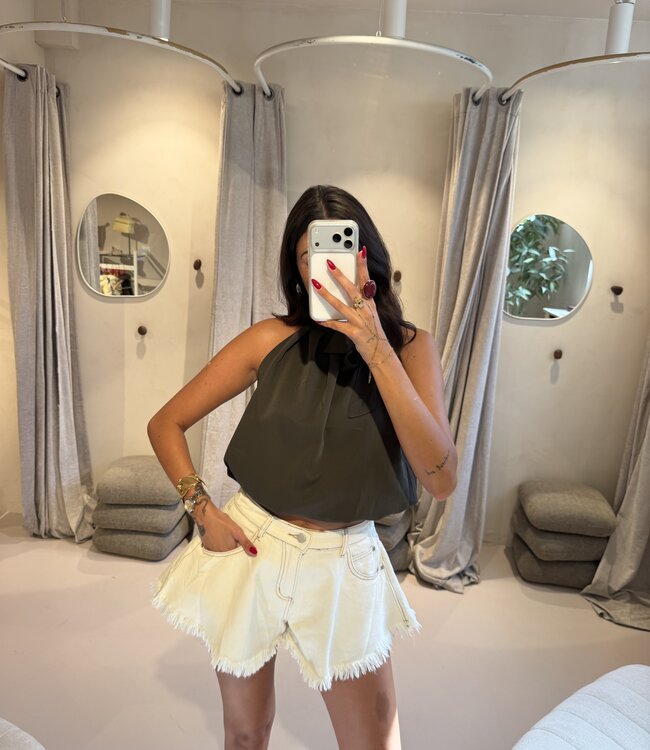 The Beige Luisa Short
