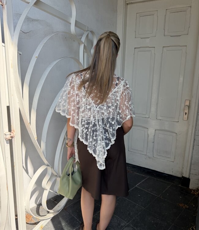 The Raven Lace Top Creme