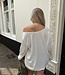 The White Oversized Jade Tee