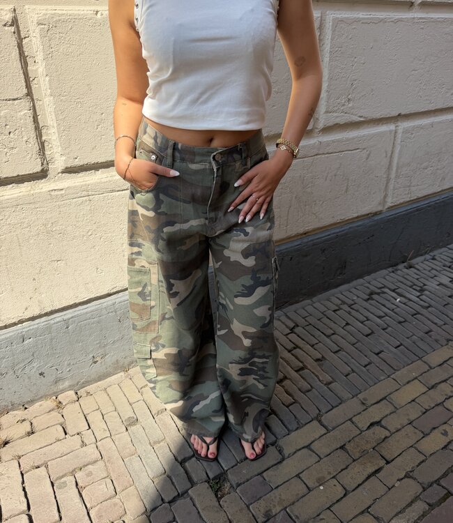 The Cargo Jeans Balloon Camouflage