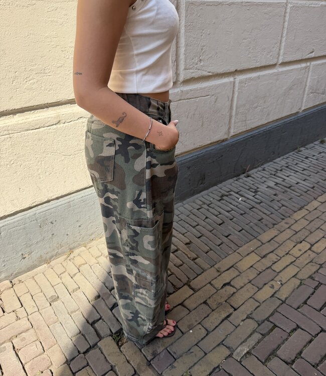 The Cargo Jeans Balloon Camouflage