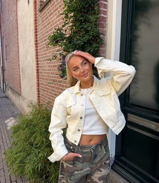 The Jeans Jacket Creme