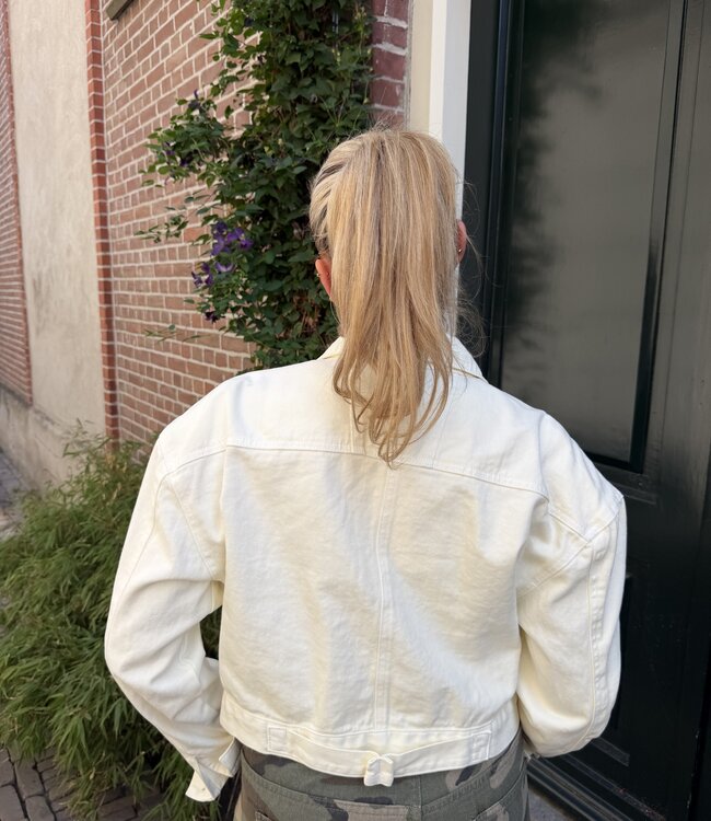 The Jeans Jacket Creme