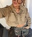 The Ambika Ruffle Blouse Camel