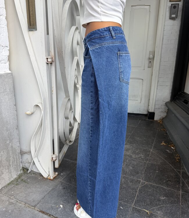 The Skye Balloon Jeans Dark Denim