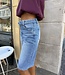 The Wide Dark  Denim Jort
