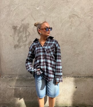 The Billie Check Shirt Blouse
