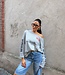 The Grey Oversized Jade Tee