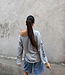 The Grey Oversized Jade Tee