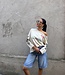 The Beige Oversized Jade Tee