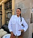 The Ambika Ruffle Blouse White