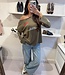 The Army Oversized Jade Tee