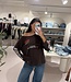 The Brown Oversized Jade Tee