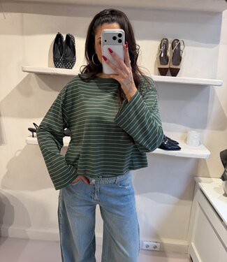 The Allie Long Sleeve Green