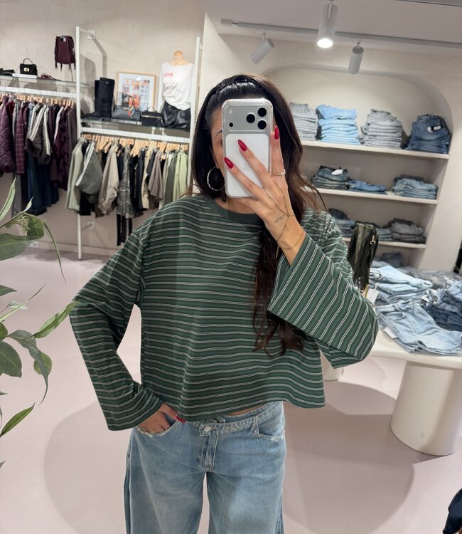 The Allie Long Sleeve Green