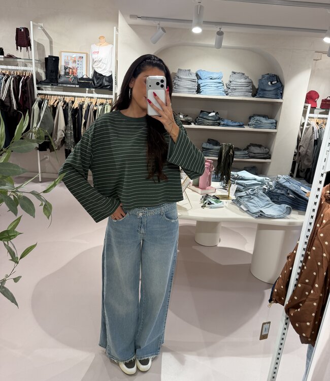 The Allie Long Sleeve Green