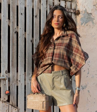 The Lió Check Blouse