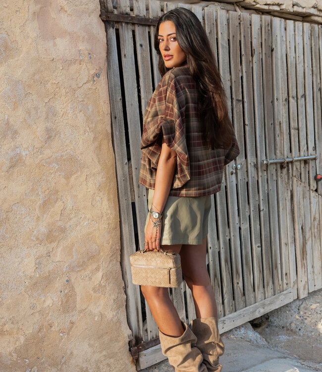 The Lió Check Blouse