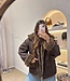 The Khourtney Reversible Jacket Espresso