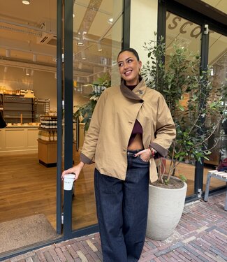 The Reversible Trench Jacket Brown