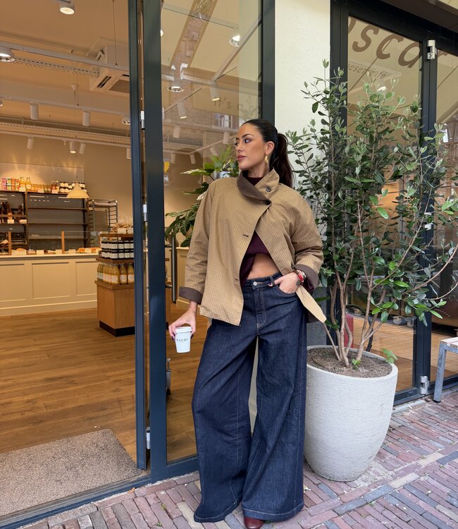 The Reversible Trench Jacket Brown