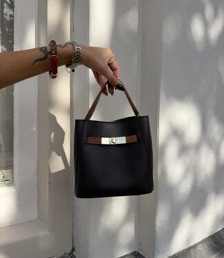 The Bucket Leather Bag Brown