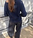 The Mae Knit Dark Blue