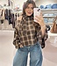 The Charlotte Bow Blouse Brown