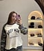 New York Camo Longsleeve Bordeaux